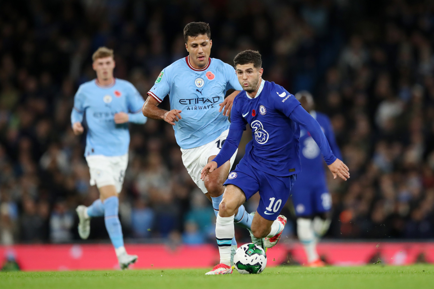 What channel is chelsea clearance v man city on today